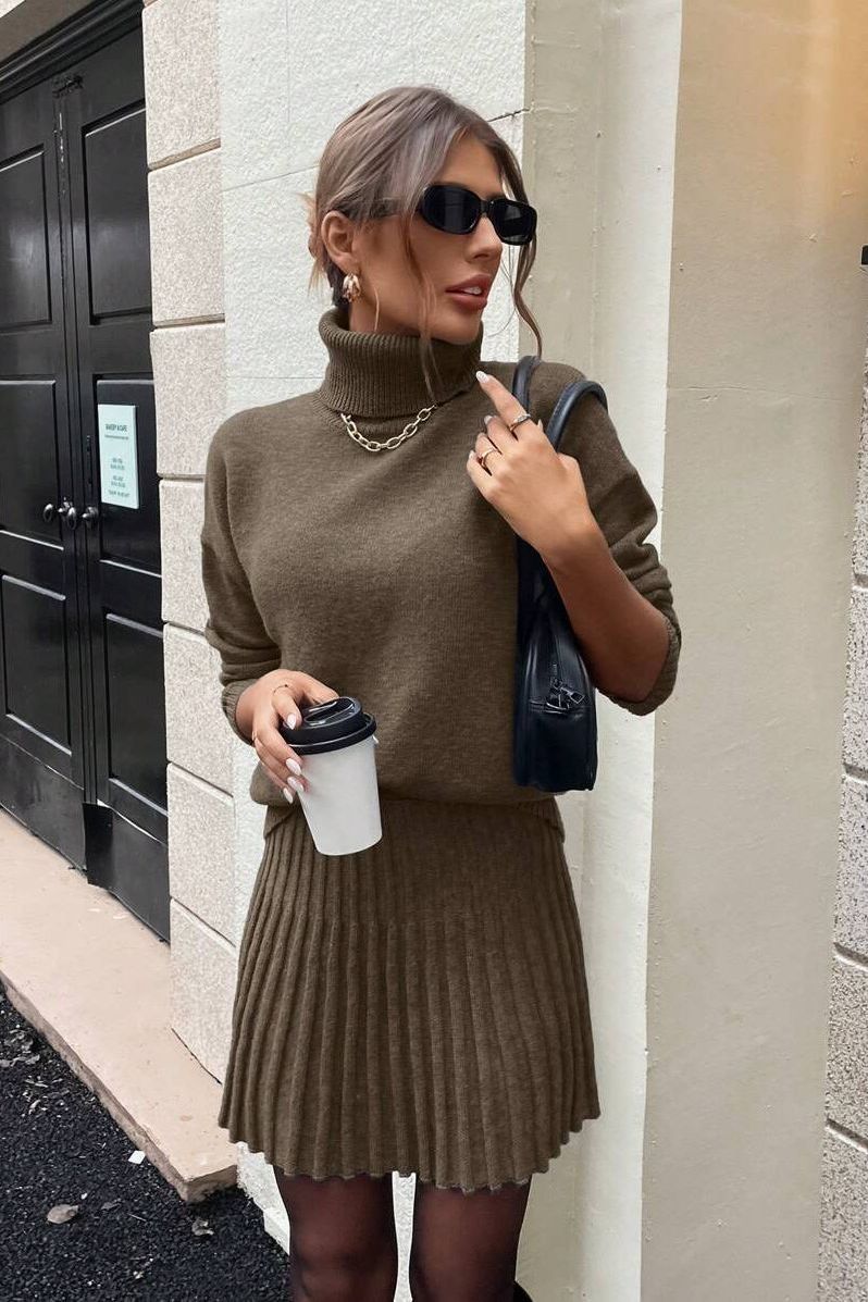 Van Laren | Tweedelige herfst set Emily