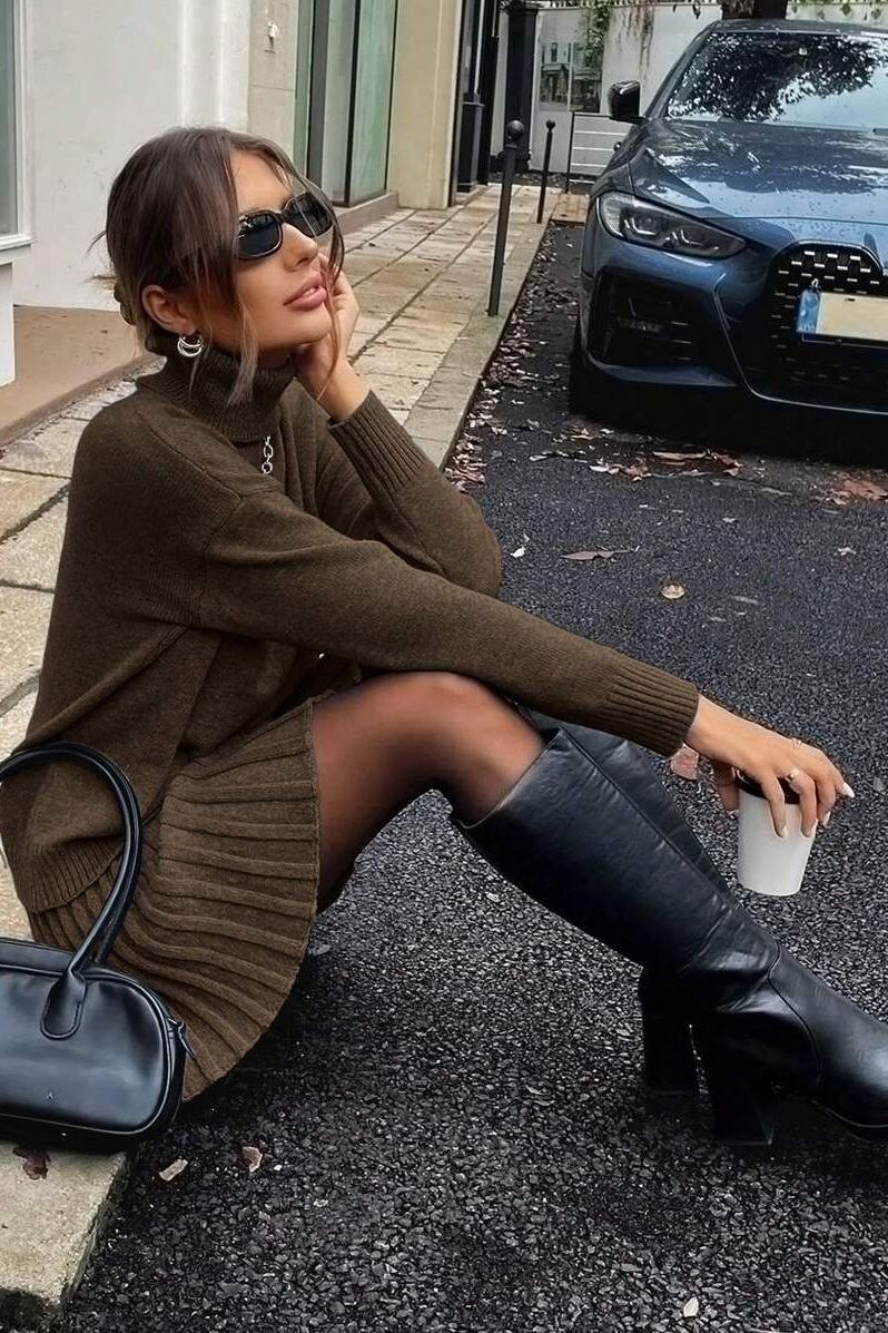 Van Laren | Tweedelige herfst set Emily