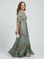 Athena | Halter Bloom Flow Maxi Dress