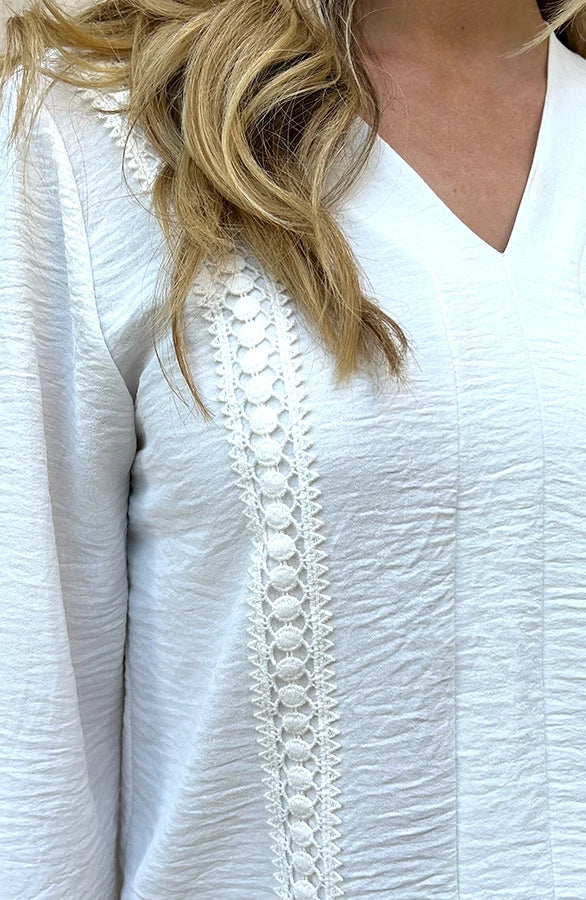 Van Laren | Alessa V-Hals Blouse