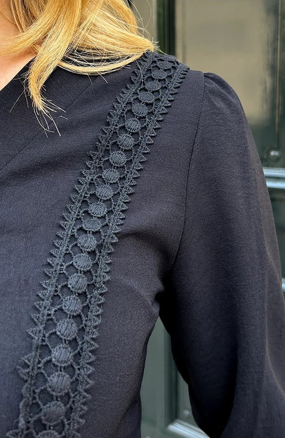 Van Laren | Alessa V-Hals Blouse