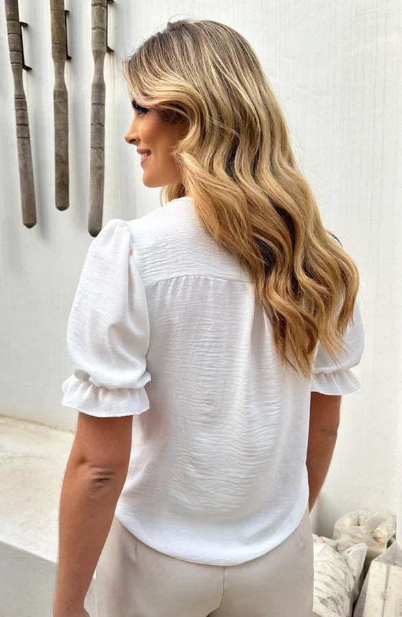 Van Laren | Bella Ruffle Blouse