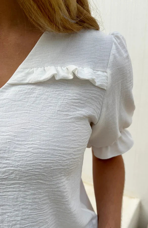 Van Laren | Bella Ruffle Blouse