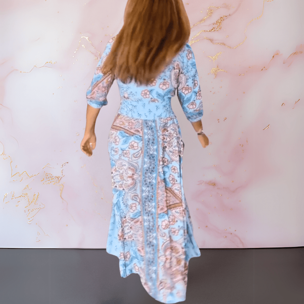 CAMELLIA | TIMELESS LONG SLEEVED SUMMER DRESS