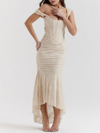 Celia | Corset Maxi Dress