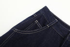 Clara™ | High-waisted jeans with sleeves & straight cut – refined silhouette