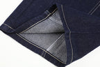 Clara™ | High-waisted jeans with sleeves & straight cut – refined silhouette