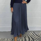 Claudia | Jersey Top and Pleated Skirt