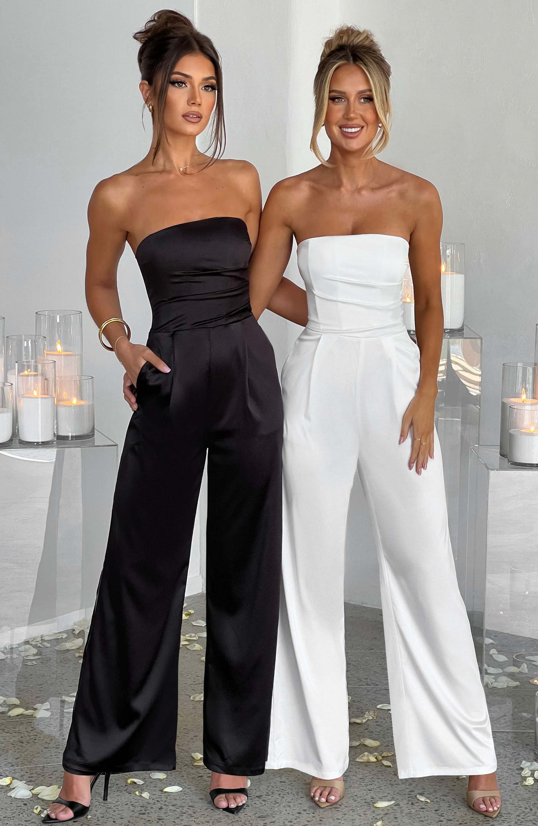 Van Laren | Elise Satijnen Jumpsuit