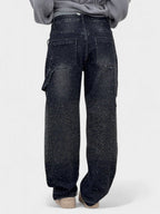Mary | Diamond-Embellished Balloon Jeans