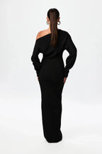 Mila | Off-Shoulder Knit Sweater Dress