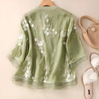 MILLIE | FLORAL EMBROIDERED BLOUSE
