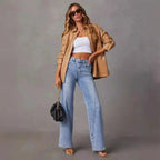 MINDY | STYLISH FLARED JEANS