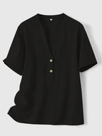 NELLY | STYLISH V-NECK BLOUSE