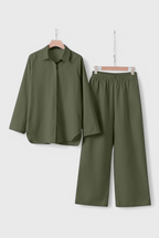 Skye | Button Detail Two-Piece Set