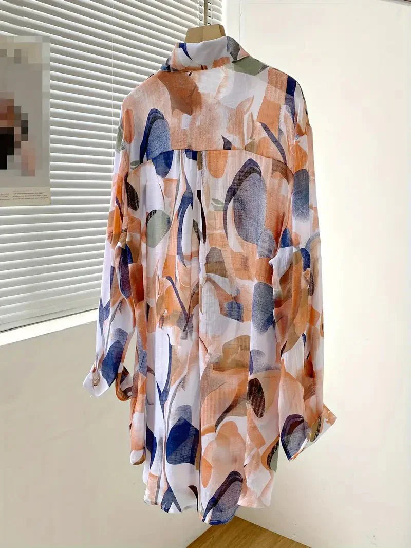 VICKY | STYLISH PRINTED BLOUSE