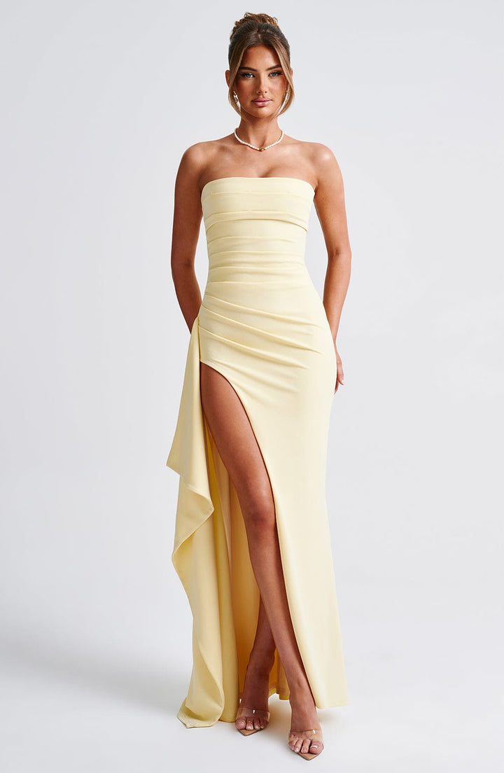Van Elsen | Lemon Maxi-Jurk